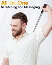Load image into Gallery viewer, TUKUOS Telescoping Back Scratcher with 4Pcs Detachable Scratching Heads, Fathers Day Dad Gifts for Men Back Scratcher for Men/Dad/Women
