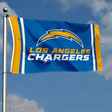 Load image into Gallery viewer, Los Angeles Chargers Wordmark 3x5 Outdoor Flag