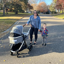 Load image into Gallery viewer, Mompush Ultimate2 Baby Stroller for Toddler with Removable Bassinet, Reversible Stroller Seat - Full-Size for Comfortable Outings with Baby - Smooth Glide Bassinet Stroller