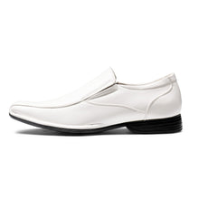 Load image into Gallery viewer, Bruno Marc Men's Giorgio-1 White Leather Lined Dress Loafers Shoes - 8.5 M US