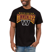 Load image into Gallery viewer, Junk Food Clothing x NFL - Washington Commanders - Bold Logo - Unisex Adult Short Sleeve Fan T-Shirt for Men and Women - Size 3X-Large