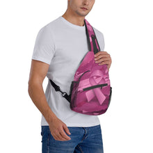Load image into Gallery viewer, Breast Cancer Crossbody Bags For Women Men Chest Shoulde Hiking Travel Accessories Daypacks