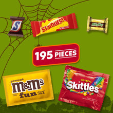 Load image into Gallery viewer, M&M'S, SNICKERS & More Fun Size Halloween Candy Variety Pack, 195 Ct Bulk Bag