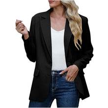 Load image into Gallery viewer, Prime of Day Sales Blazer Mujer Womens Lightweight Jackets Dressy Prime of Day 2024 Prime of Day 2024 Prime of Day 2024 Womens Short Blazer Prime of Day Sales