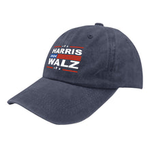 Load image into Gallery viewer, liabiliies Kamala Harris Tim Waltz 2024 Harris Walz 2024 Hat Men Funny Mesh Cap for Summer Navy Blue