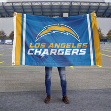 Load image into Gallery viewer, Los Angeles Chargers Wordmark 3x5 Outdoor Flag