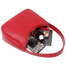 Load image into Gallery viewer, CYHTWSDJ Shoulder Bags for Women, Cute Hobo Tote Handbag Mini Clutch Purse with Zipper Closure (Red)