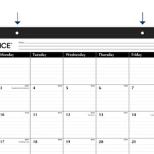 Load image into Gallery viewer, AT-A-GLANCE 2025 Desk Calendar, Desk Pad, 21-3/4" x 17", Large, Ruled Blocks, Monthly (SK250025)