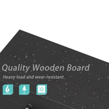 Load image into Gallery viewer, BOLUO Black Nightstands Set of 2, 2 Drawer Dresser for Bedroom Night Stand Small Nightstands End Table with Fabric Drawers Modern