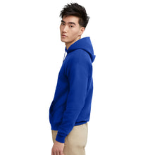 Load image into Gallery viewer, Hanes Men's Pullover EcoSmart Hooded Sweatshirt, Deep Royal, Large