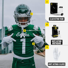 Load image into Gallery viewer, Nxtrnd G1 Men's Football Gloves, Adult Sticky Receiver Gloves (White, X-Large)