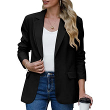 Load image into Gallery viewer, Prime of Day Sales Blazer Mujer Womens Lightweight Jackets Dressy Prime of Day 2024 Prime of Day 2024 Prime of Day 2024 Womens Short Blazer Prime of Day Sales