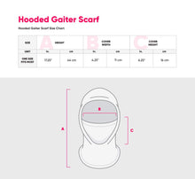 Load image into Gallery viewer, FOCO Baltimore Ravens NFL Black Hooded Gaiter