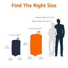 Load image into Gallery viewer, Amazon Basics 35-Inch Large Rolling Duffle Bag with Wheels and Handle, Travel Duffle Bag with Durable Ripstop Polyester Material, 2 Layers of Space, Multiple Interior and Exterior Pockets, Black