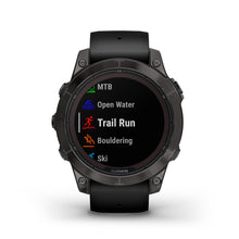 Load image into Gallery viewer, Garmin fēnix 7 Pro Sapphire Solar, Multisport GPS Smartwatch, Built-in Flashlight, Solar Charging Capability, Black