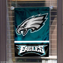 Load image into Gallery viewer, WinCraft Philadelphia Eagles Double Sided Garden Flag