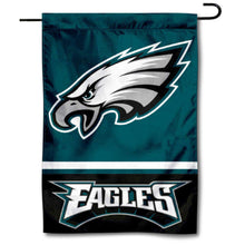 Load image into Gallery viewer, WinCraft Philadelphia Eagles Double Sided Garden Flag