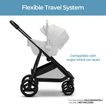 Load image into Gallery viewer, Mompush Wiz 2-in-1 Convertible Baby Stroller with Bassinet Mode - Foldable Infant Stroller to Explore More as a Family - Toddler Stroller with Reversible Stroller Seat