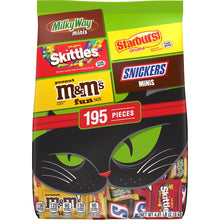 Load image into Gallery viewer, M&M'S, SNICKERS & More Fun Size Halloween Candy Variety Pack, 195 Ct Bulk Bag