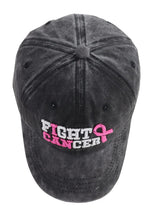 Load image into Gallery viewer, KKMKSHHG Breast Cancer Gifts for Women, Breast Cancer Awareness Pink Ribbon Logo Hat, Adjustable Fight Cancer Baseball Cap for Woman, Mom, Friend