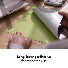 Load image into Gallery viewer, Cricut Mat Variety Pack (4 Count, 12in x 24in) - for Explore & Maker Machines - Includes 2 StandardGrip, 1 LightGrip, 1 StrongGrip