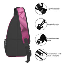 Load image into Gallery viewer, Breast Cancer Crossbody Bags For Women Men Chest Shoulde Hiking Travel Accessories Daypacks