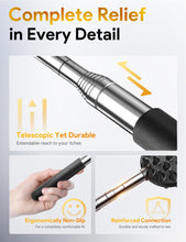 Load image into Gallery viewer, TUKUOS Telescoping Back Scratcher with 4Pcs Detachable Scratching Heads, Fathers Day Dad Gifts for Men Back Scratcher for Men/Dad/Women
