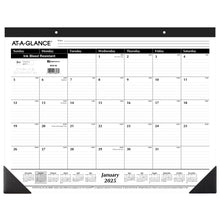 Load image into Gallery viewer, AT-A-GLANCE 2025 Desk Calendar, Desk Pad, 21-3/4" x 17", Large, Ruled Blocks, Monthly (SK250025)