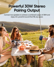 Load image into Gallery viewer, Portable Bluetooth Speaker with Lights, Powerful Crystal Clear Sound, IPX5 Waterproof, All Day Playtime, AUX&TF-Card Input, Bluetooth 5.3, TWS Paring, Small Wireless Speaker for Outdoor, Gift Ideas