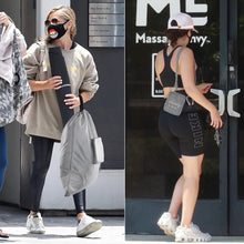 Load image into Gallery viewer, 2 Pcs JHX Travel Laundry Bags, Dirty Clothes Organizer【Upgraded】with Handles and Aluminum Carabiner for Travel, Camp, Fitness, and Students (Black&Grey) 24"L x 21"W