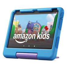 Load image into Gallery viewer, Amazon Fire HD 10 Kids tablet (newest model) ages 3-7 | Bright 10.1" HD screen with included ad-free and exclusive content, robust parental controls, 13-hr battery, 32 GB, Blue