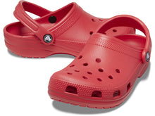 Load image into Gallery viewer, Crocs Unisex Classic Clog, Varsity Red, Numeric_9 US Men