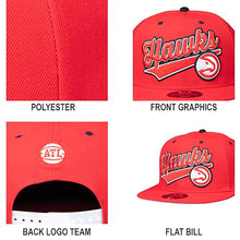 Load image into Gallery viewer, Ultra Game NBA Official Youth 8-20 Snap Back 3D Embroidered Team Logo Baseball Cap Hat, New York Knicks, Team Color, 1SIZE