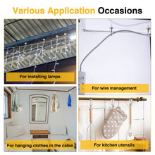 Load image into Gallery viewer, DIYMAG Magnetic Hooks, 30lbs+ Magnet Hook 2025 Cruise Cabin Ship Essentials Heavy Duty Strong Magnets Refrigerator Fridge Hanging for Classroom Beach Vacation Kitchen Grills Home 20 Pack (Silver)