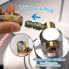 Load image into Gallery viewer, Twinkle Star 15" High Pressure Washer Surface Cleaner with 3 Wheels, Stainless Steel Housing & 1/4" Quick Connector, Power Washer Accessories; 2 Extension Wand, 2 Replacement Nozzles, 4000 PSI