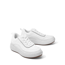 Load image into Gallery viewer, DREAM PAIRS Women Chunky Arch Comfortable Casual Platform Fashion Sneakers.,Size 8,WHITE,SDFN2379W