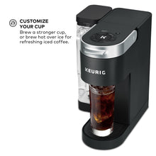 Load image into Gallery viewer, Keurig K-Supreme Single Serve K-Cup Pod Coffee Maker, MultiStream Technology, 4 Brew Sizes, 66oz Dual-Position Removable Reservoir, Black