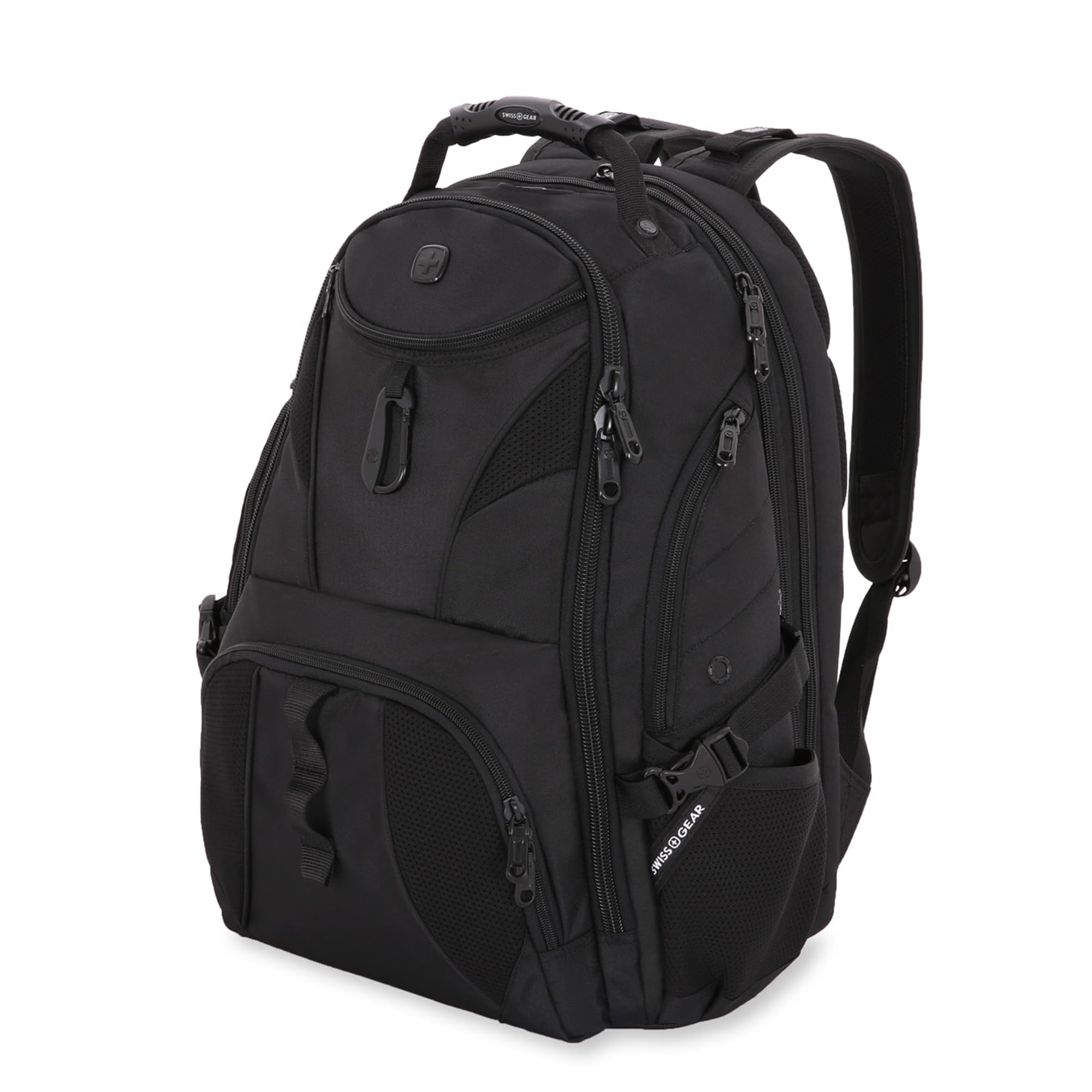 SwissGear 1900 Scansmart TSA 17 Laptop Backpack, Black/Black, 19-Inch – Simple to Sharp by Sharon, LLC