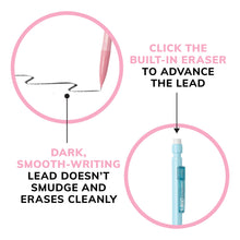 Load image into Gallery viewer, BIC Xtra-Smooth Pastel Mechanical Pencils with Erasers, Medium Point (0.7mm), 24-Count Pack, Bulk Mechanical Pencils for School or Office Supplies