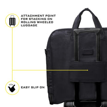 Load image into Gallery viewer, ZEGUR Premium Suit Garment Bag Carry On - Hangs 4 Suits - Travel & Business with Shoulder Strap and Laptop Compartment