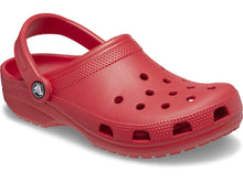 Load image into Gallery viewer, Crocs Unisex Classic Clog, Varsity Red, Numeric_9 US Men