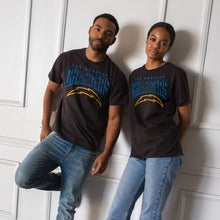 Load image into Gallery viewer, Junk Food Clothing x NFL - Los Angeles Chargers - Bold Logo - Unisex Adult Short Sleeve Fan T-Shirt for Men and Women - Size Large