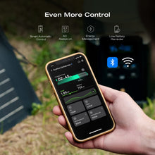 Load image into Gallery viewer, EF ECOFLOW Solar Generator DELTA 2 Max 2048Wh With 400W Solar Panel, LFP Battery Portable Power Station Up to 3400W AC Output Fast Charging 0-80% in 43 Min solar powered generator For Camping, RV