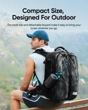 Load image into Gallery viewer, Portable Bluetooth Speaker with Lights, Powerful Crystal Clear Sound, IPX5 Waterproof, All Day Playtime, AUX&TF-Card Input, Bluetooth 5.3, TWS Paring, Small Wireless Speaker for Outdoor, Gift Ideas