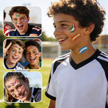 Load image into Gallery viewer, Awinmay 45 Pcs Soccer Tattoos - World Cup Temporary Tattoos for Kids,Adult,Teens,Soccer Party Favors Sports Themed Supplies Fake Tattoo Stickers,World Cup 2026 Merchandise,Kids Goodie Bag Stuffers