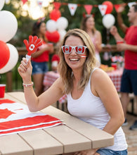 Load image into Gallery viewer, Canada 2026 World Cup Fan Kit, 6 Pcs Cheering Set for Game Day Watch Party – Flag, Fan Scarf, Wristband, Flag Glasses, Hand Clapper, Blendable Face Paint Sticks