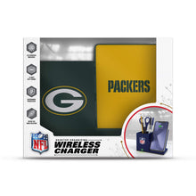 Load image into Gallery viewer, SOAR NFL Wireless Charger and Desktop Organizer, Green Bay Packers