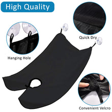 Load image into Gallery viewer, Likeny Beard Bib Beard Apron Gifts for Men Dad Fathers Day Anniversary Valentines Day Stocking Stuffers Christmas Gifts for Him Boyfriend Husband From Daughter Son Beard Trimming Catcher Bib Black