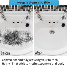 Load image into Gallery viewer, Likeny Beard Bib Beard Apron Gifts for Men Dad Fathers Day Anniversary Valentines Day Stocking Stuffers Christmas Gifts for Him Boyfriend Husband From Daughter Son Beard Trimming Catcher Bib Black