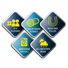 Load image into Gallery viewer, YouTheFan NFL Minnesota Vikings Horseshoe Bags Game